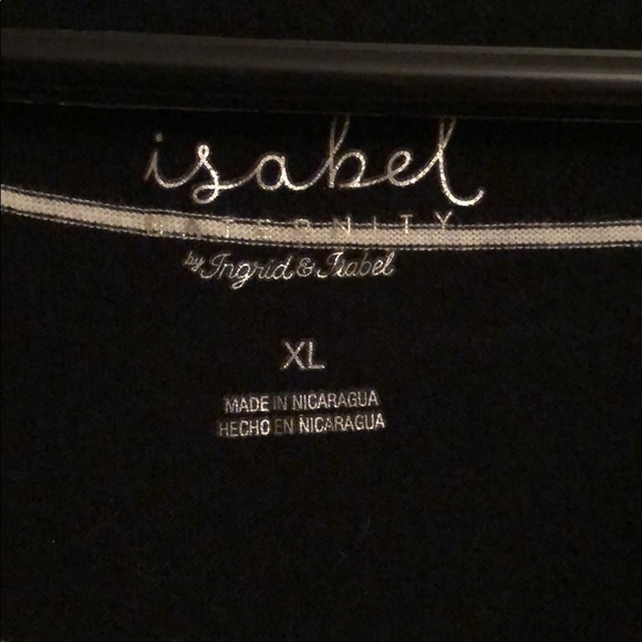 Black with white stripe maternity size XL - Picture 2 of 3